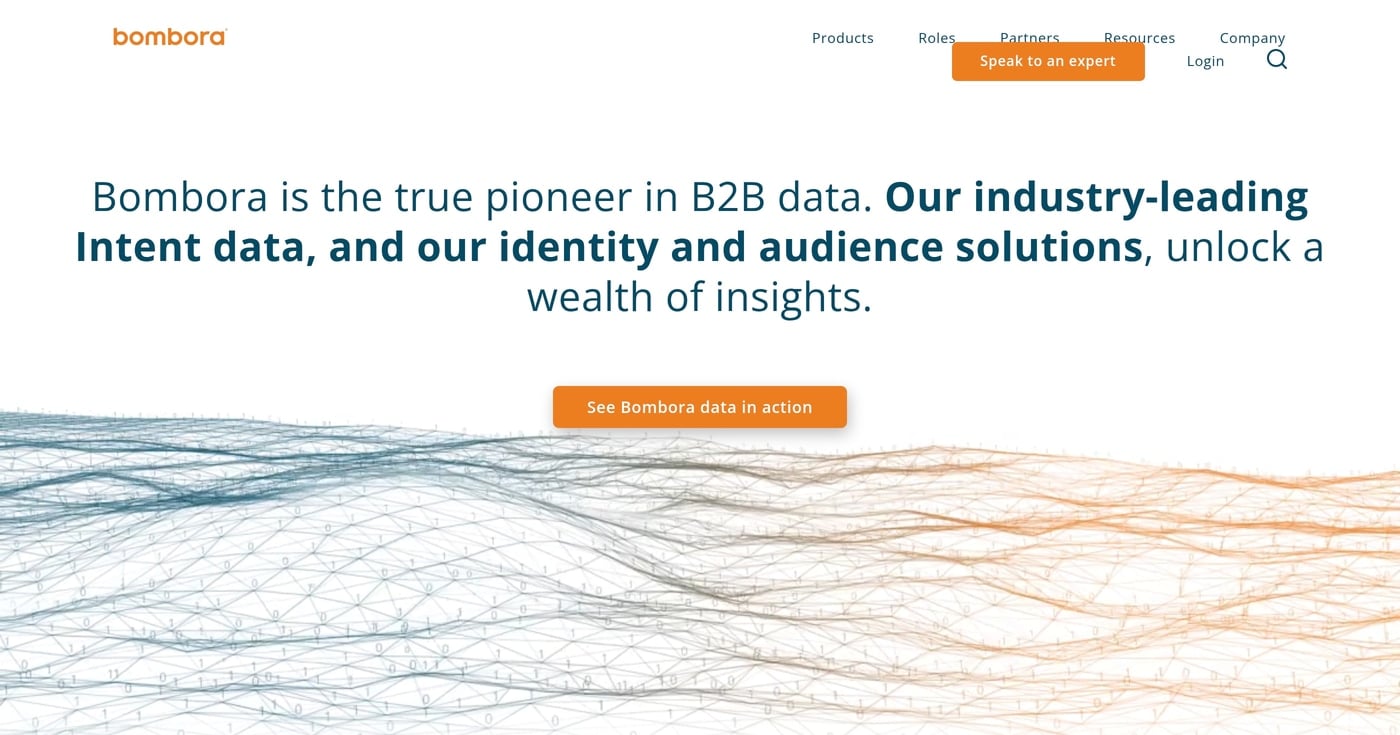 Bombora product screenshot