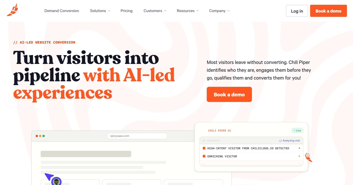 Chili Piper product screenshot