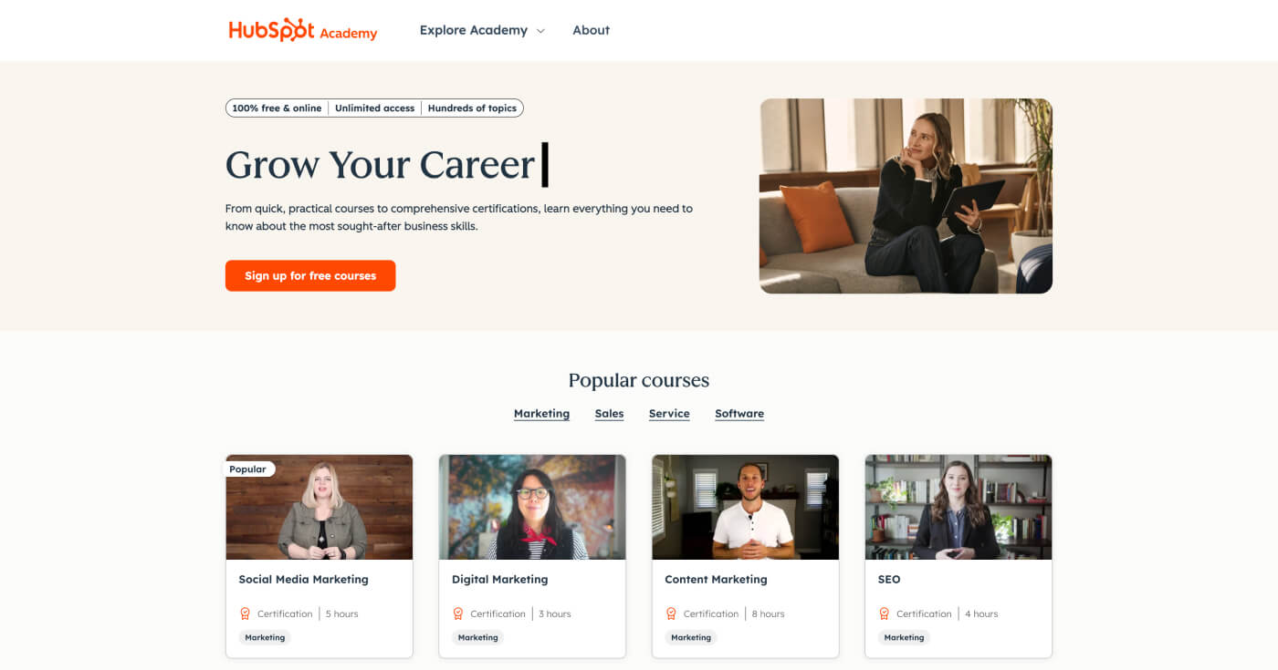 HubSpot Academy