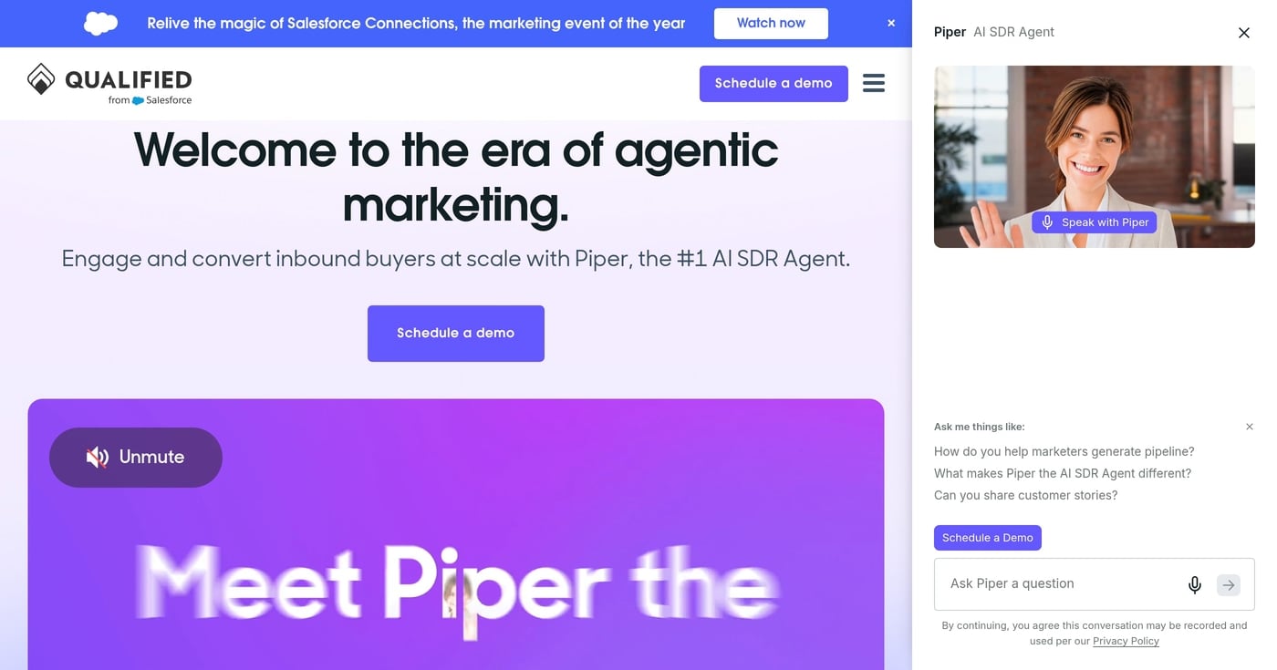 Qualified product screenshot