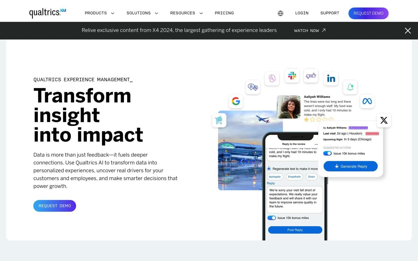 Qualtrics CustomerXM