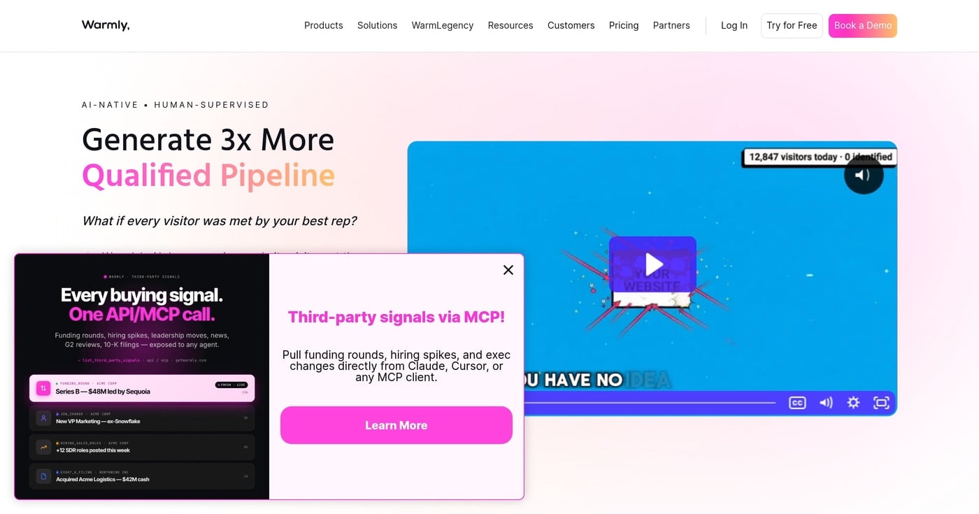 Warmly product screenshot