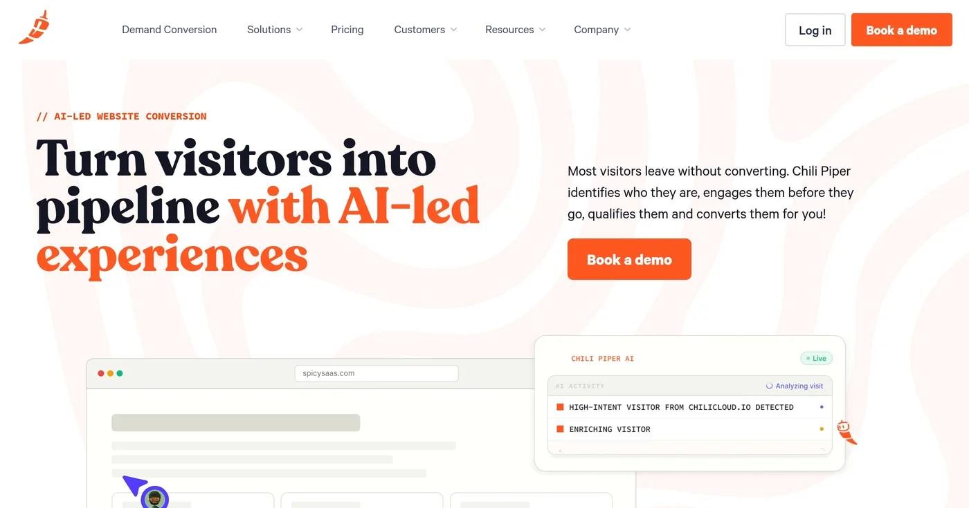 Chili Piper product screenshot