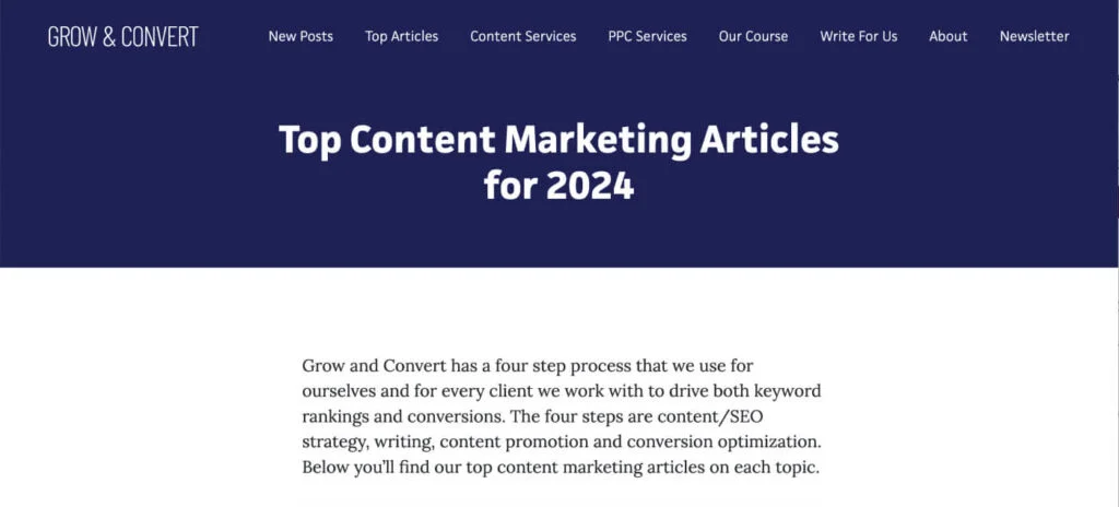 Grow And Convert Blog
