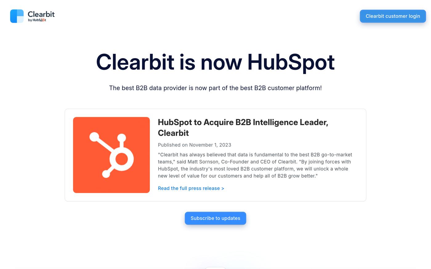 Clearbit