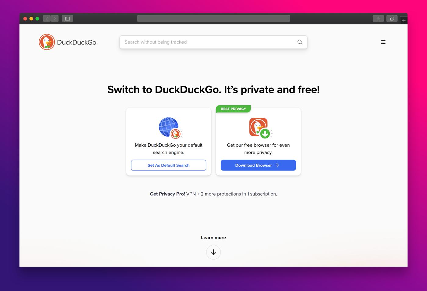 DuckDuckGo