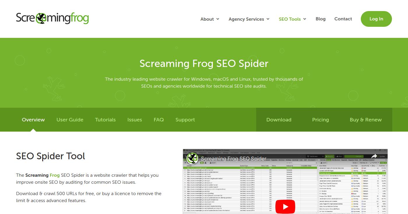 Screaming Frog