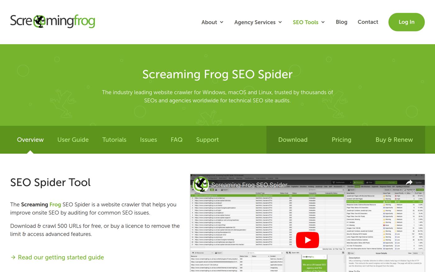 Screaming Frog